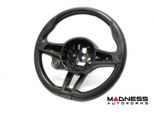 Alfa Romeo Giulia Steering Wheel Trim - Carbon Fiber - Upper Cover - QV Model